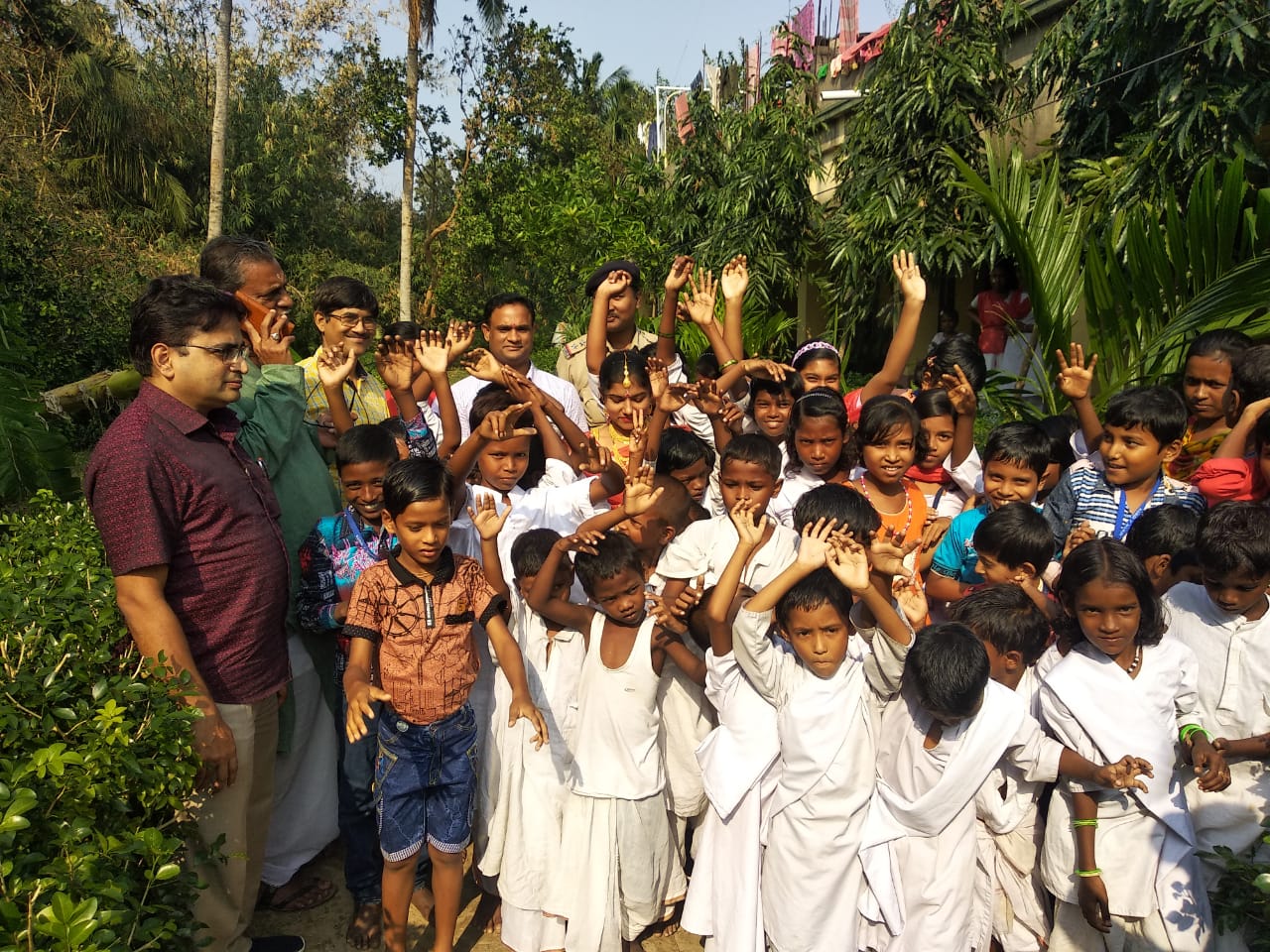 DM Visited at Vidyashram