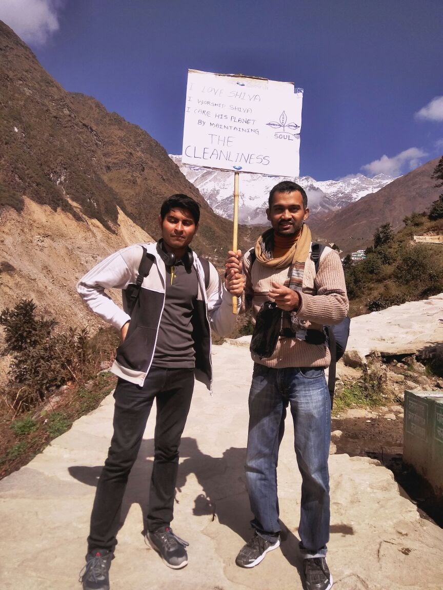 Kedarnath Cleanliness Camp