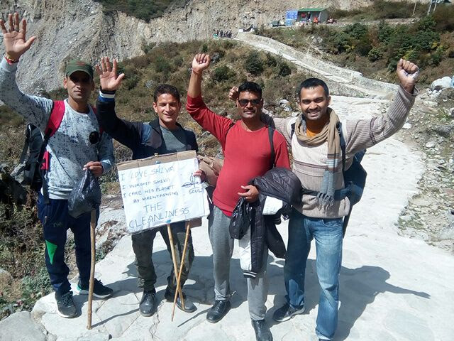 Kedarnath Cleanliness Camp