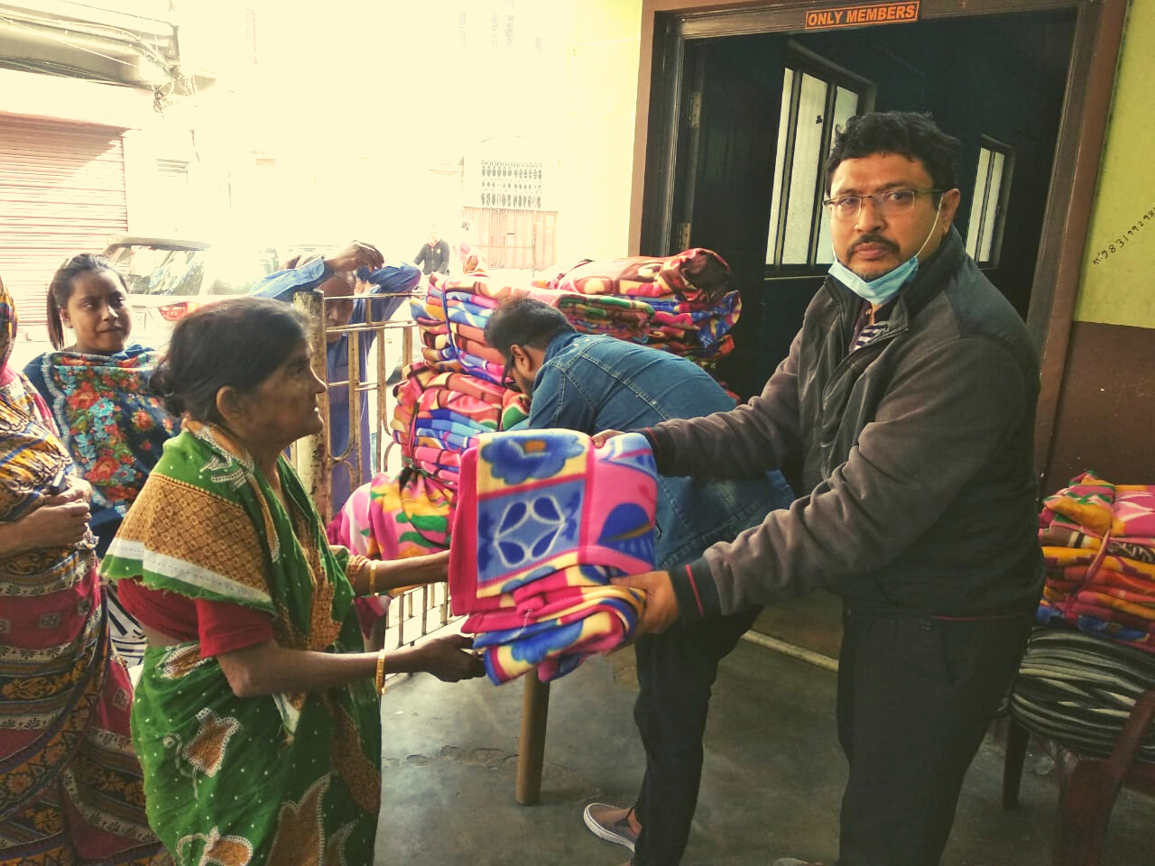 New Clothes Distribution