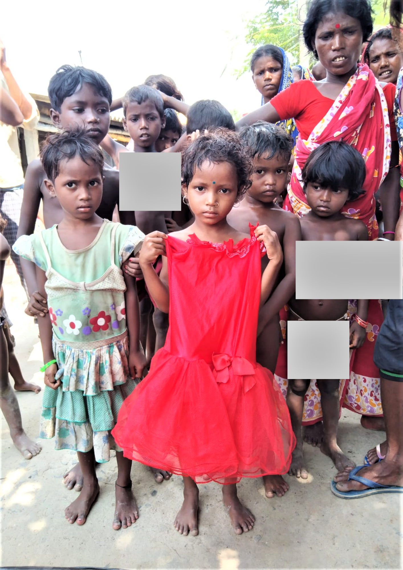 New Clothes Distribution