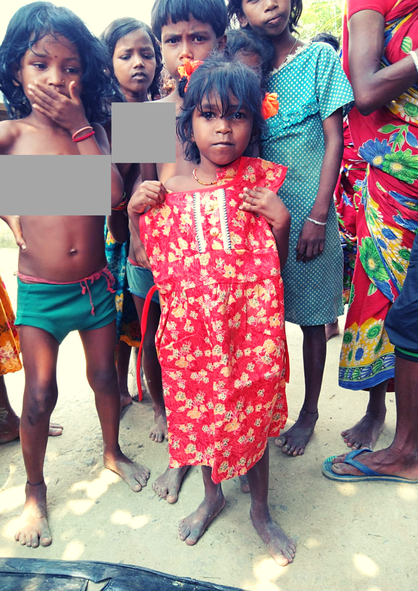 New Clothes Distribution