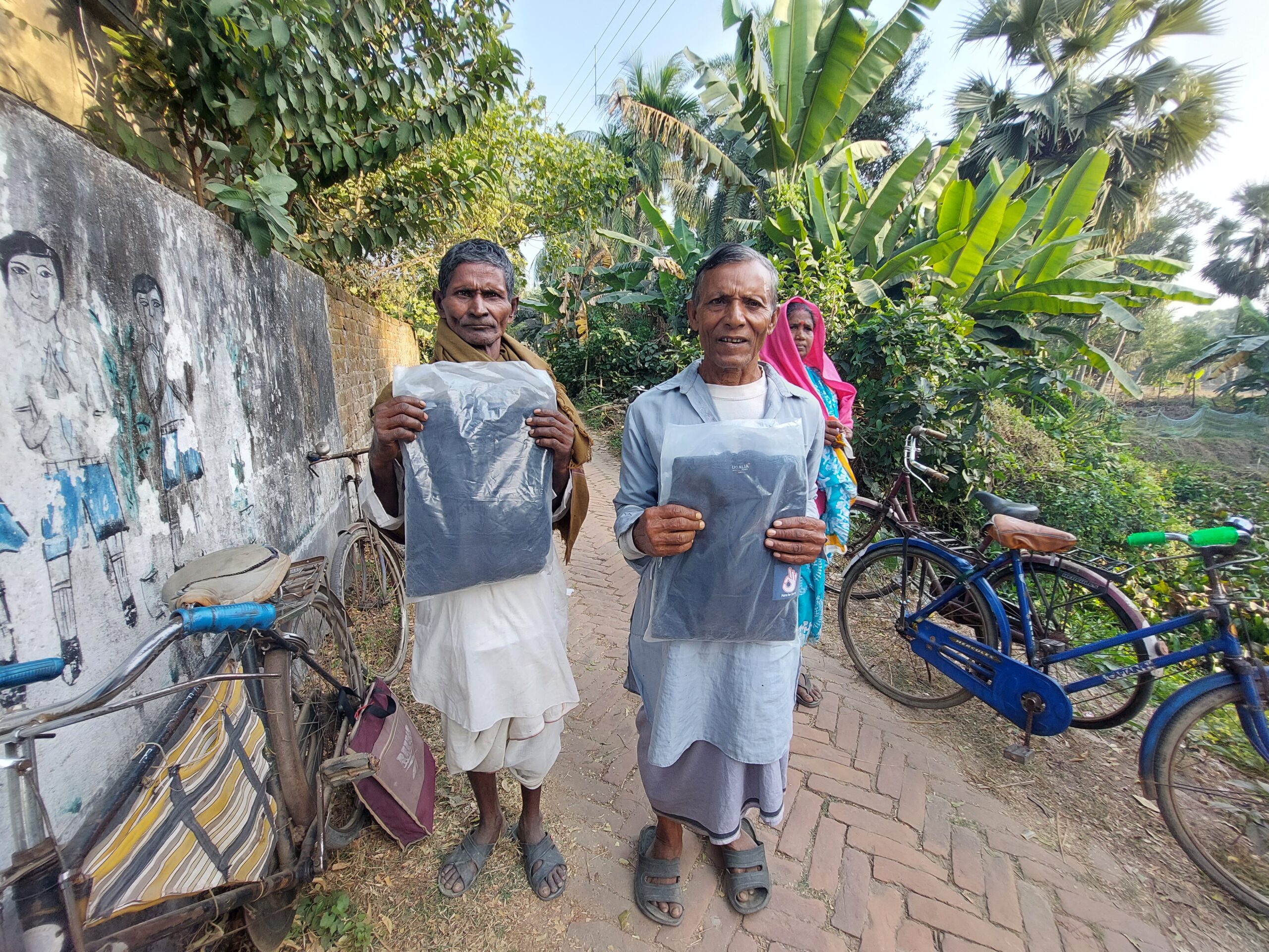 New Clothes Distribution