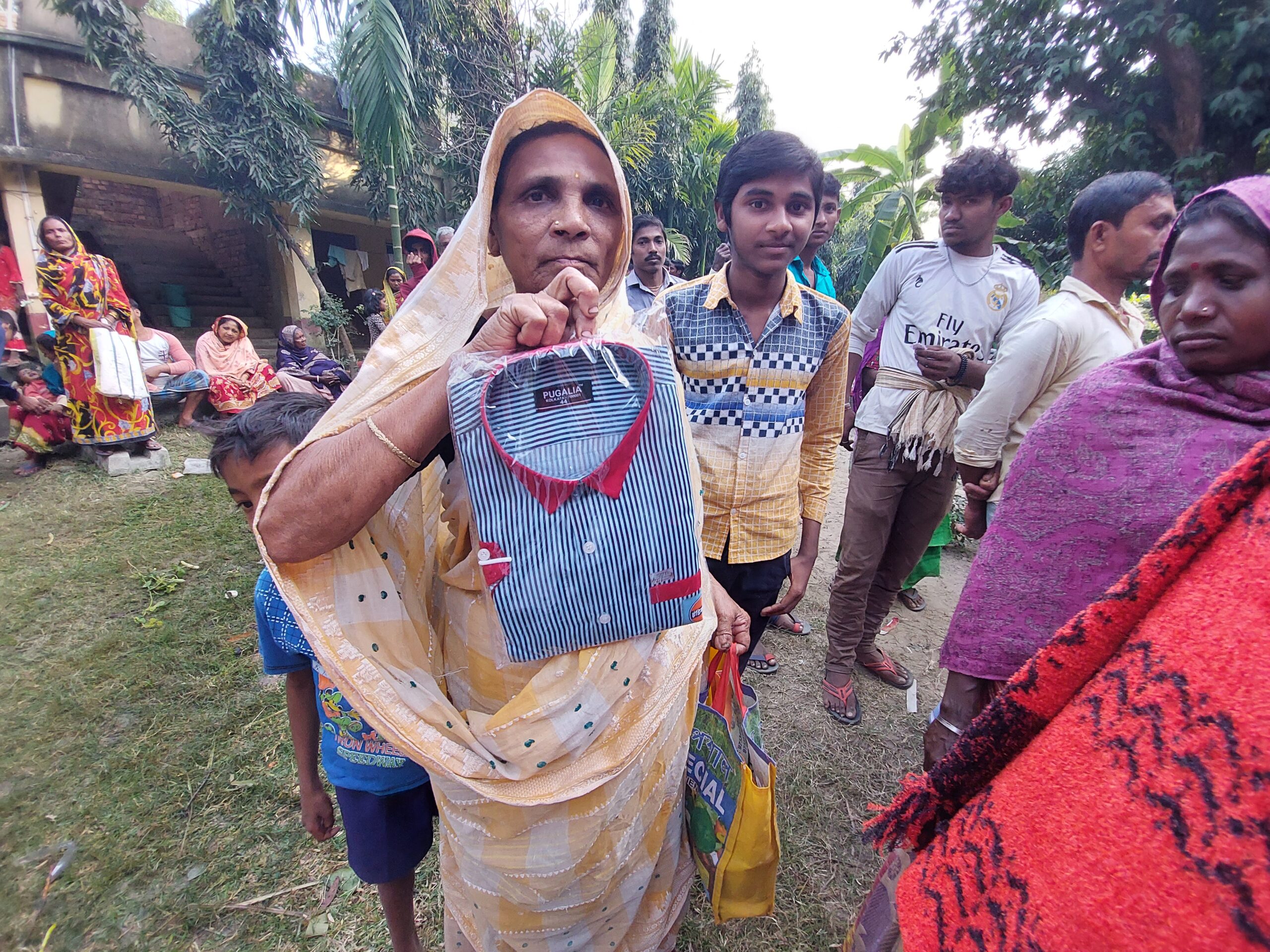 New Clothes Distribution