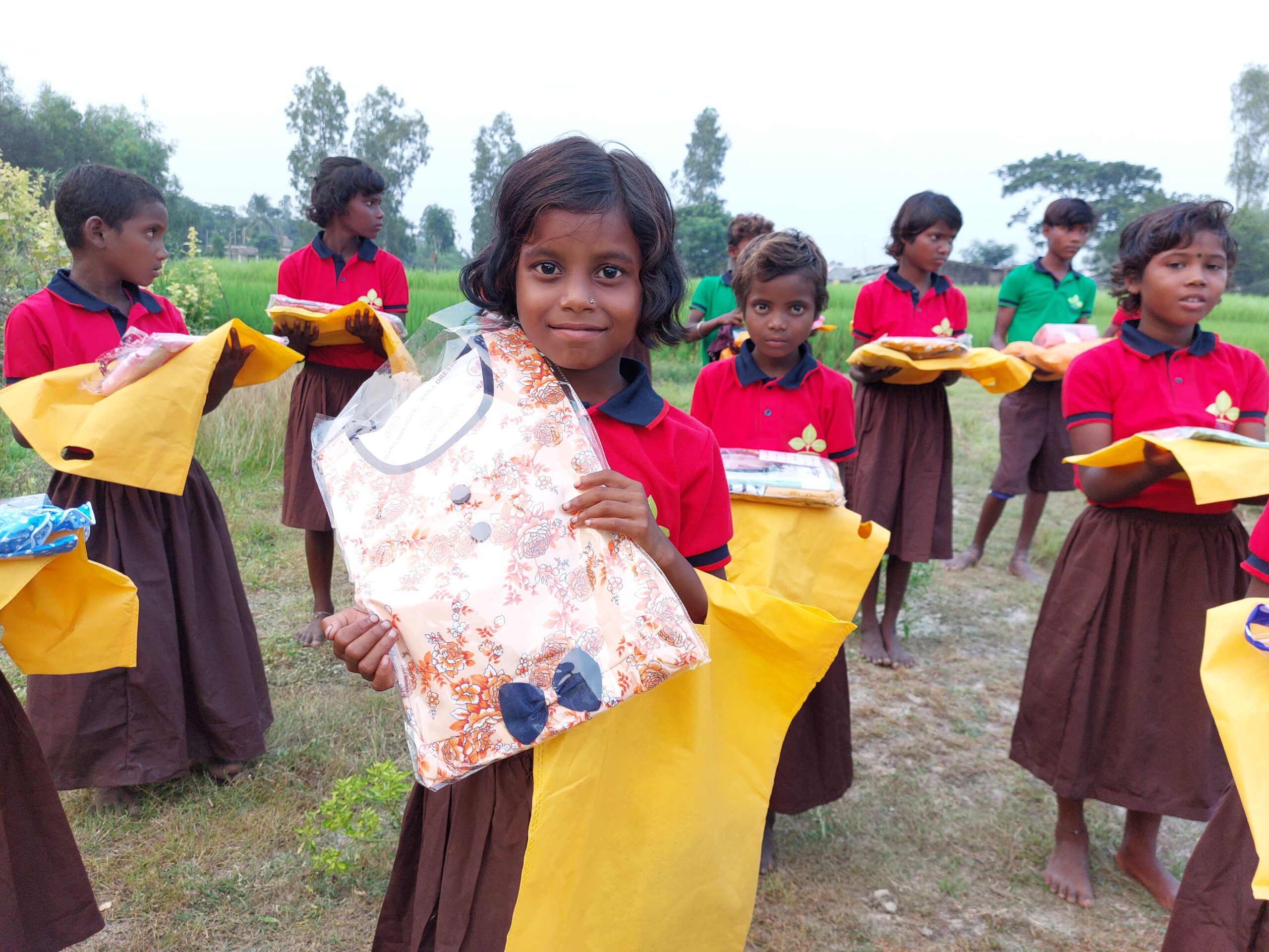 New Clothes Distribution