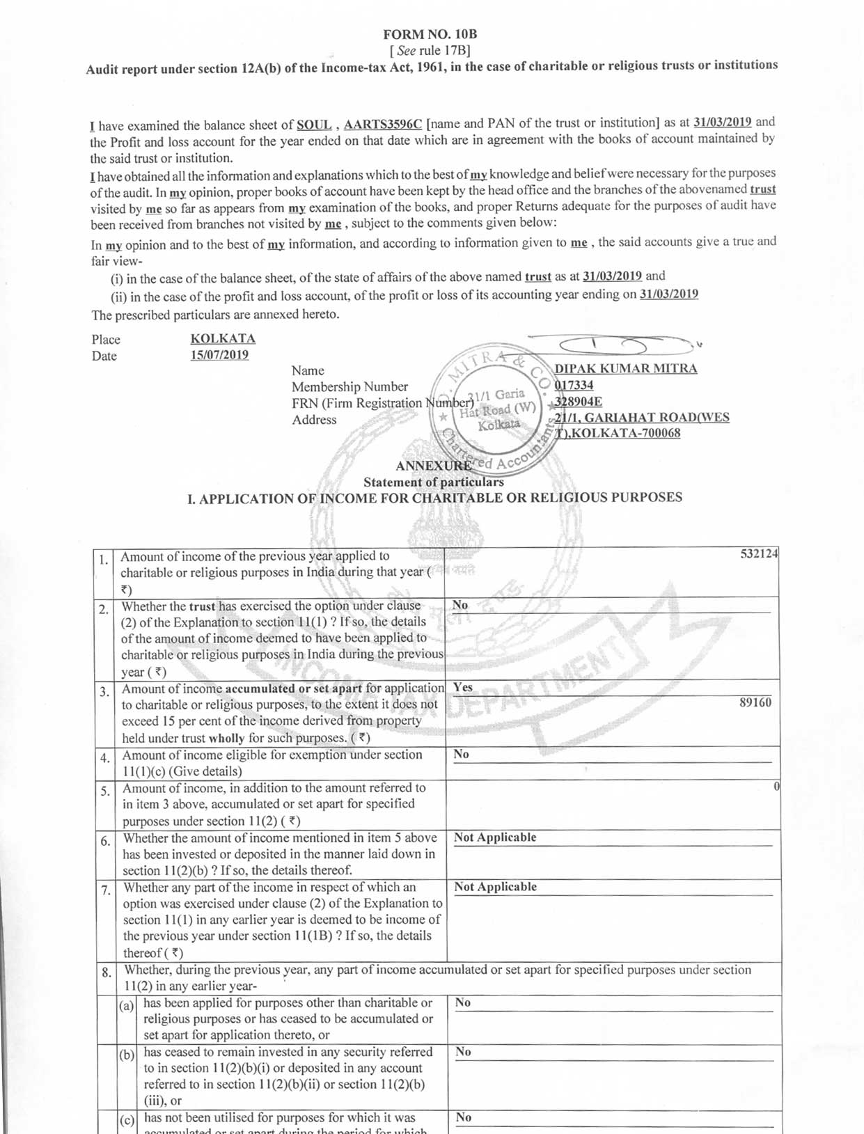 AUDIT REPORT 2017-2018 (PART - II)
